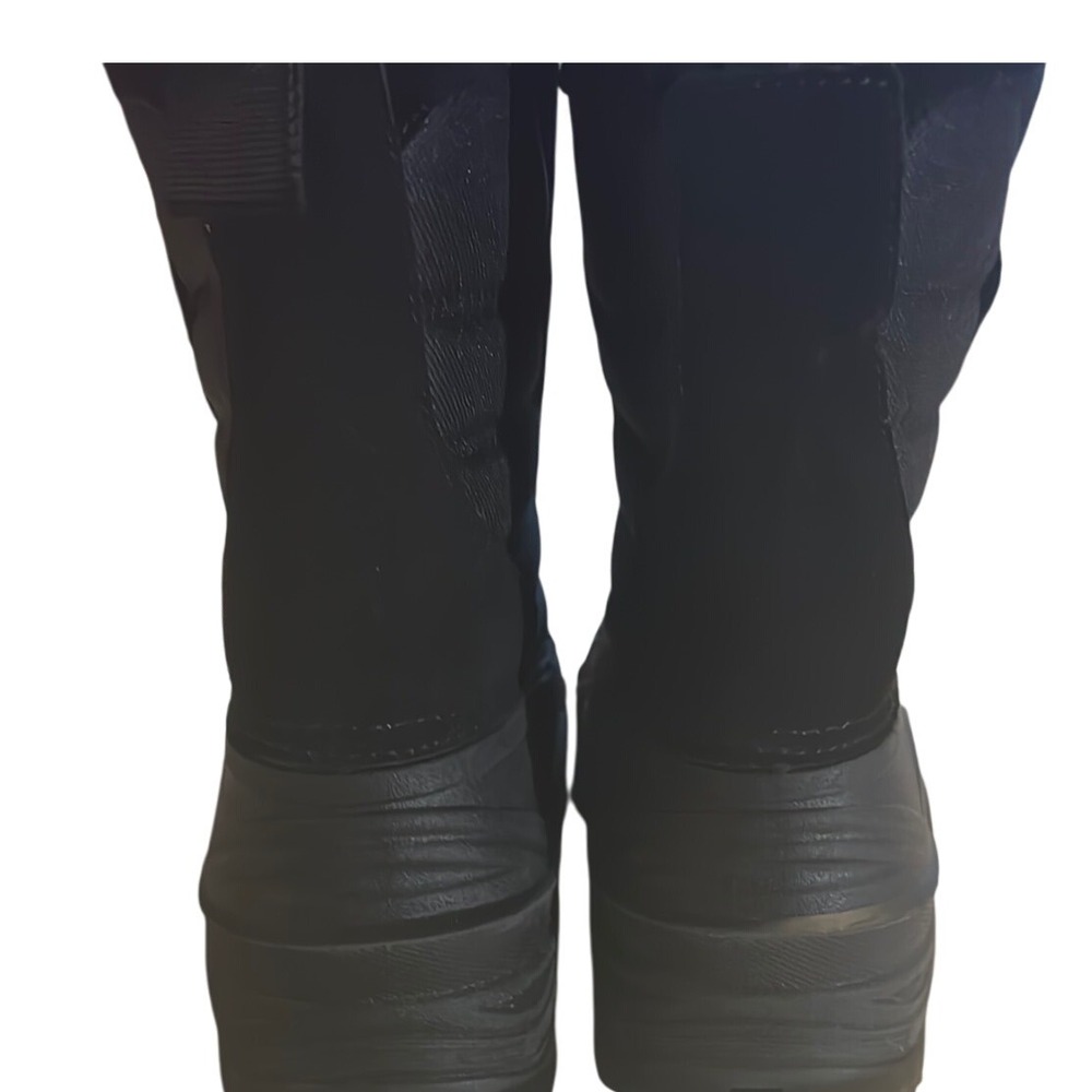 Totes Mens 11 MED Black Winter Snow Boots Cold Weather Outdoor Water Resistant - Picture 4 of 9